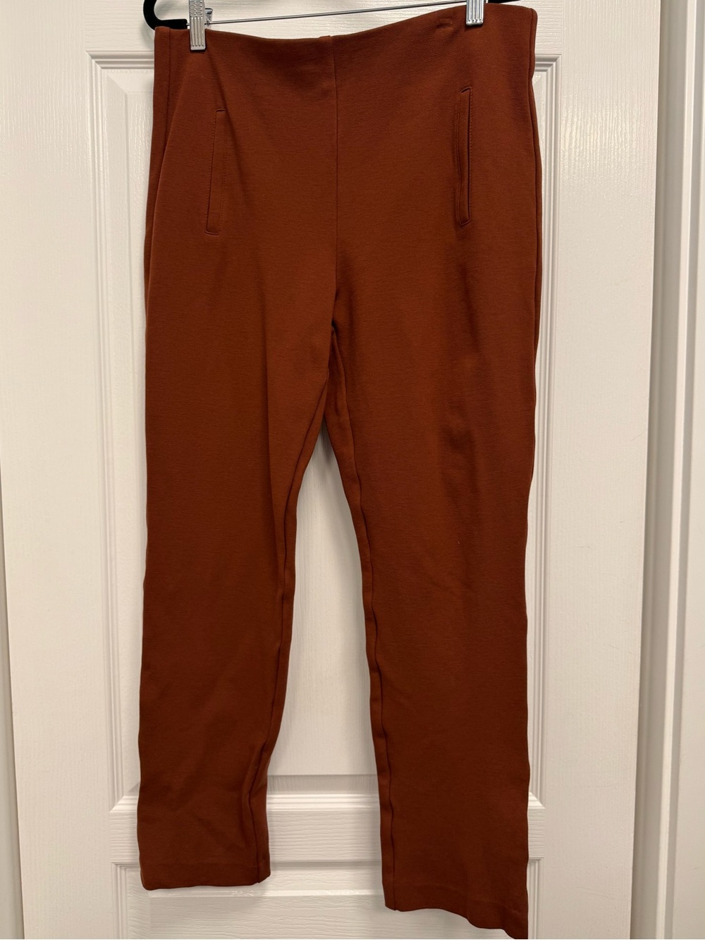 Chico's Women’s Juliet Slim Leg Ankle Length Pants, in Cognac, Size 8T